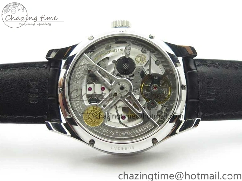 MIROTIME 0212 Portuguese Real PR Real Annual Calendar IW503510 ZF 1:1 Best Edition Green Dial on Black Leather Strap A QuickDry 7097